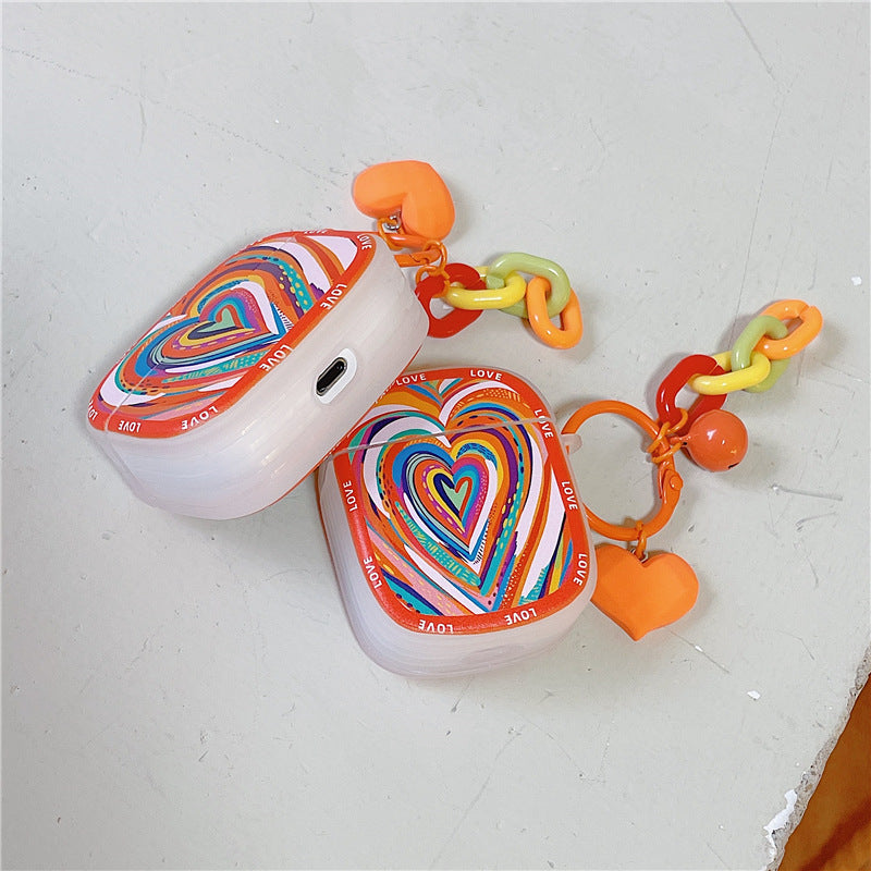 Graffiti Love Wireless Bluetooth Earphone Silicone Case